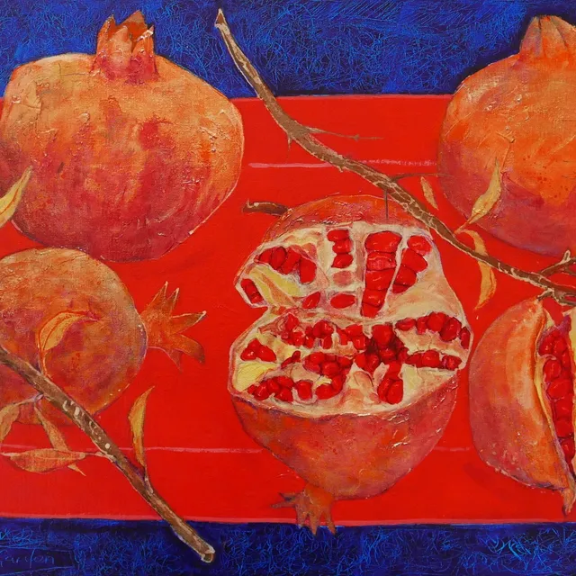 Pomegranates from my Garden 1