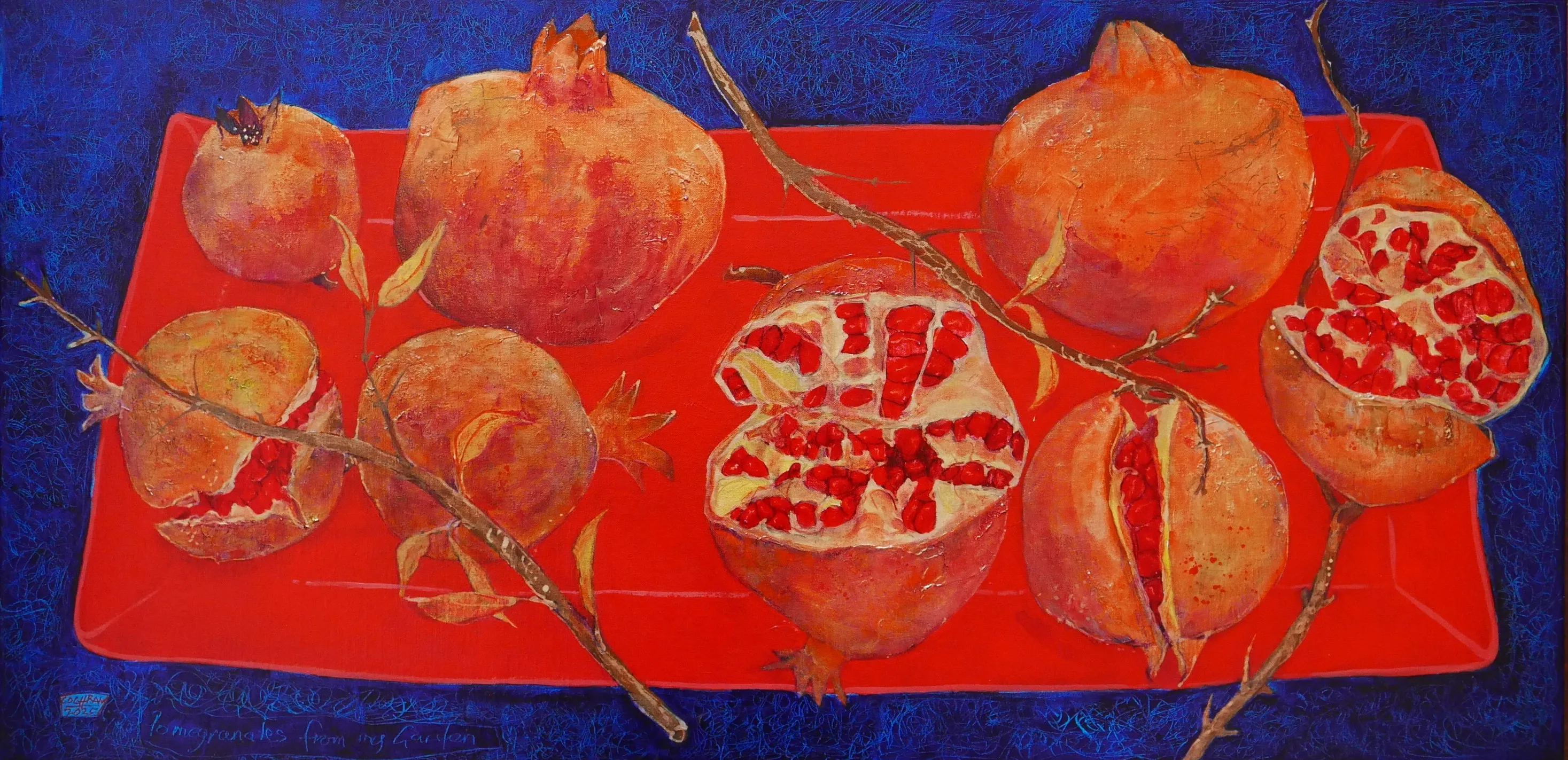 Pomegranates from my Garden 1