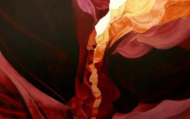 Where Water Makes a Picture of Itself in Stone (Navajo People)