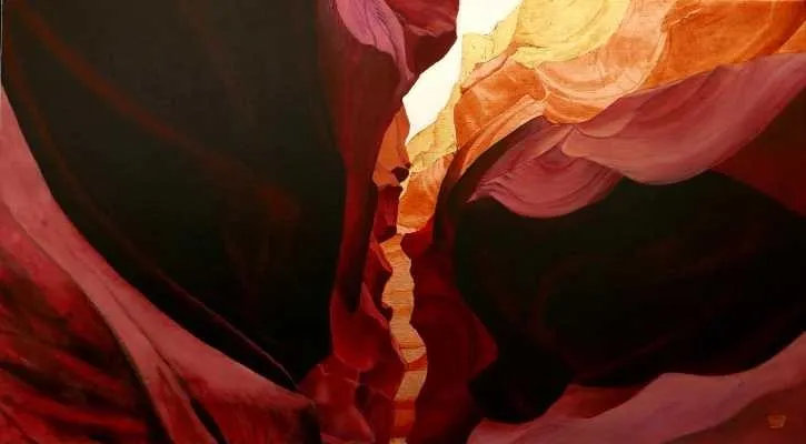 Where Water Makes a Picture of Itself in Stone (Navajo People)