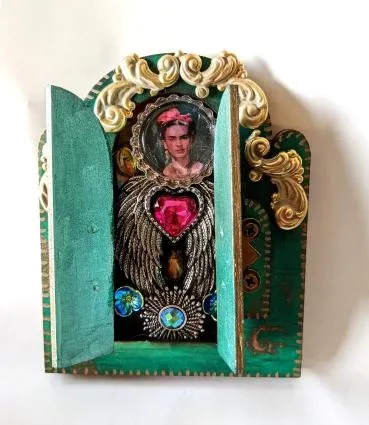 Kay Lancashire — Magdalena Carmen Frida Kahlo 1907-1954, a Tribute.(Different Directions exhibition